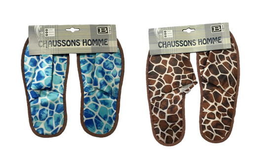 Comfortable Bathroom Slippers with Assorted Prints and Sizes