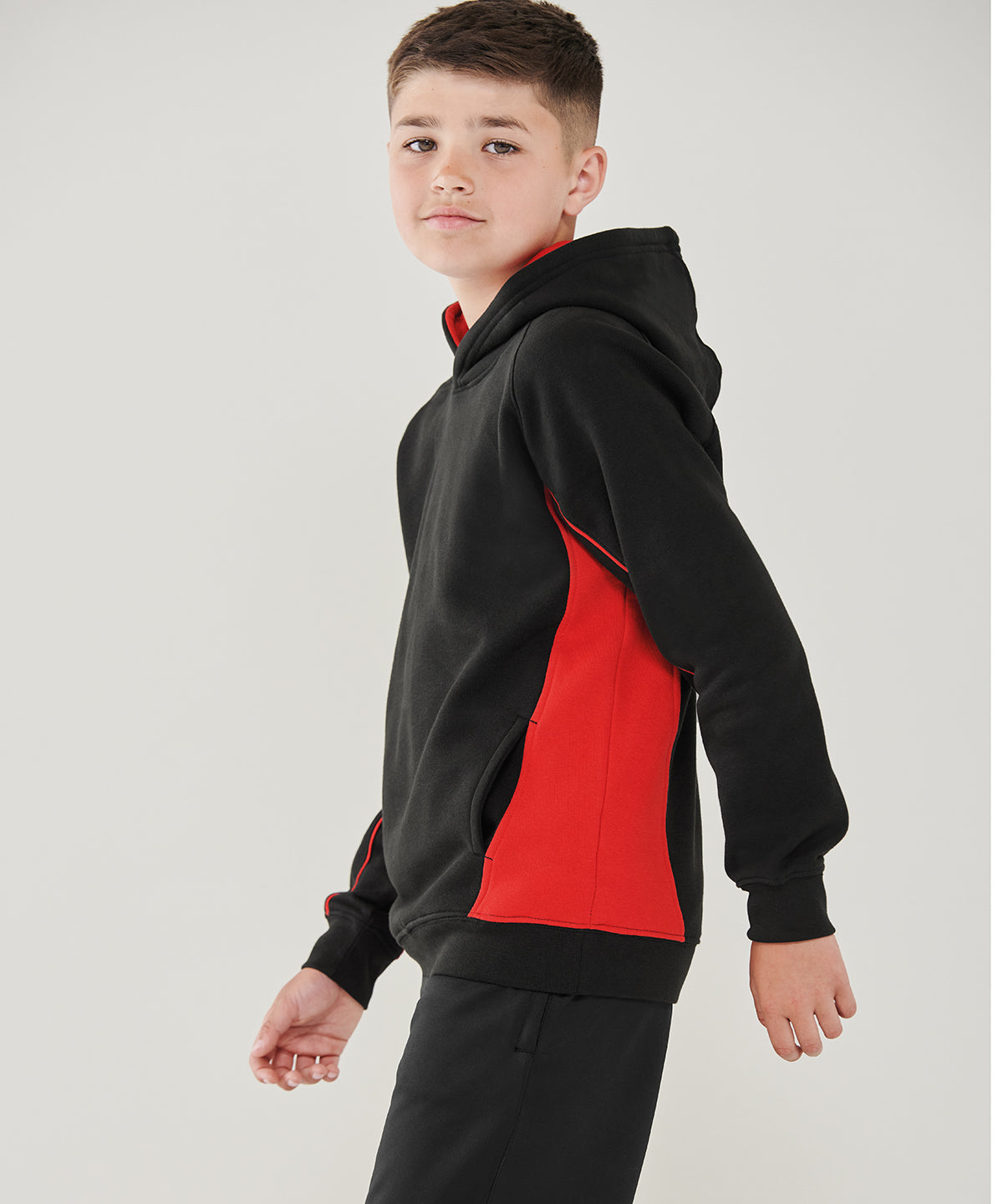Finden Hales Kids Contrast Panel Hoodie