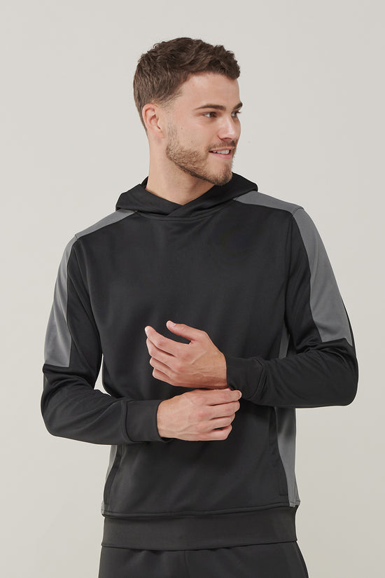 Organic Unisex Polyester Team Hoodie with Side Zip Pockets