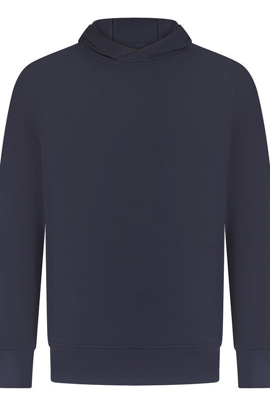 Organic Unisex Polyester Team Hoodie with Side Zip Pockets