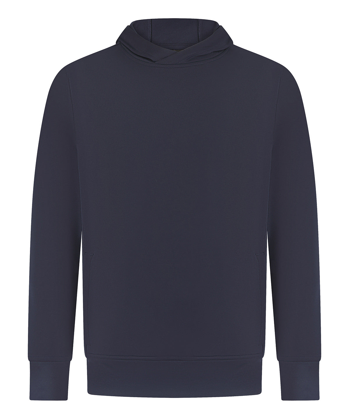 Organic Unisex Polyester Team Hoodie with Side Zip Pockets
