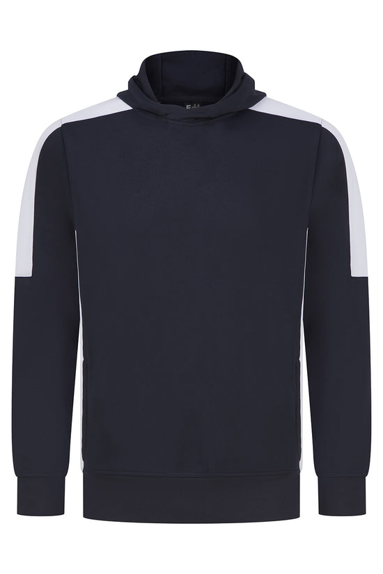 Organic Unisex Polyester Team Hoodie with Side Zip Pockets