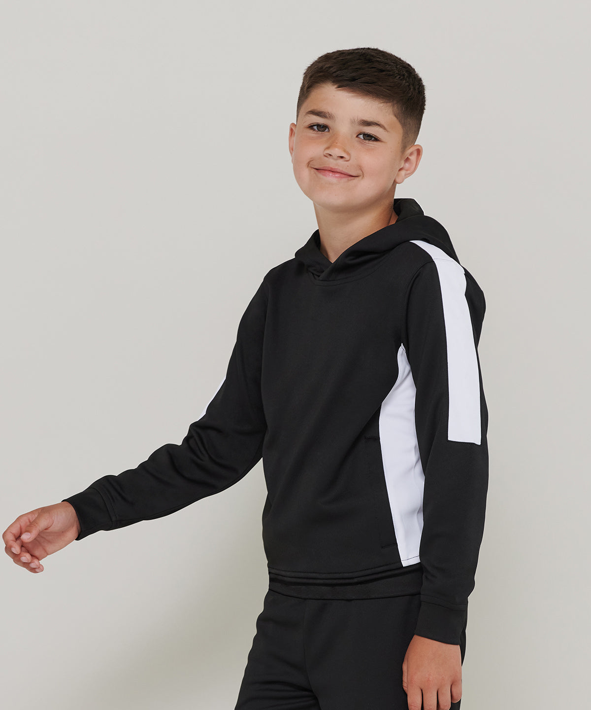 Youth Organic Team Hoodie with Zip Pockets