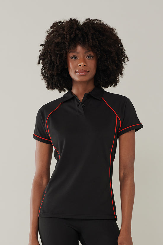 Womens Coolplus Performance Polo with Raglan Sleeves