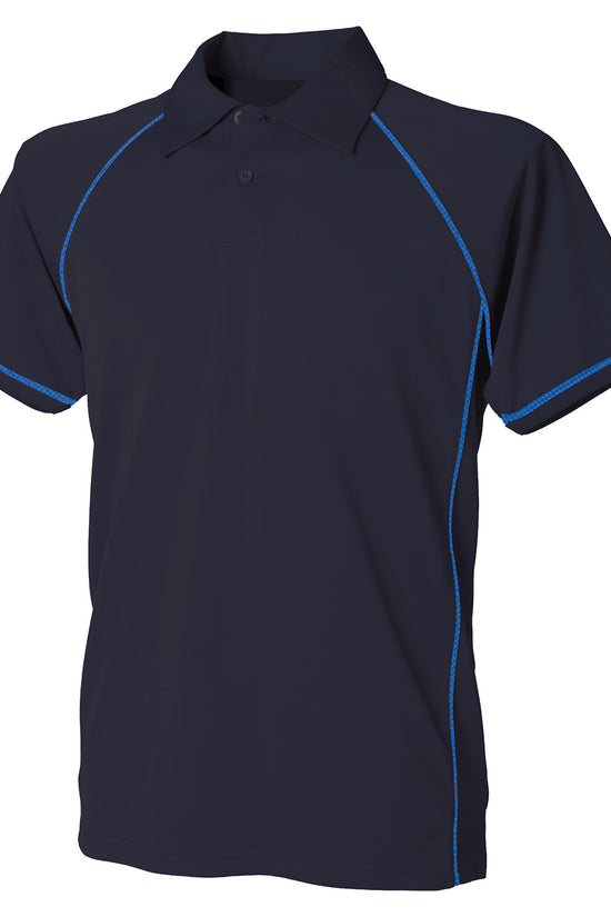 Kids Piped Performance Polo CoolPlus Fabric
