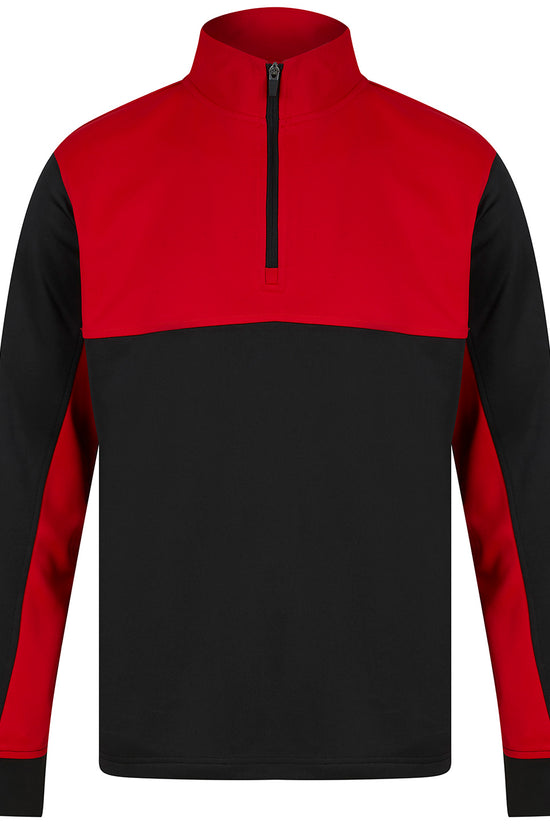 Finden Hales Mens Sports Tracksuit Top with Contrast Panels