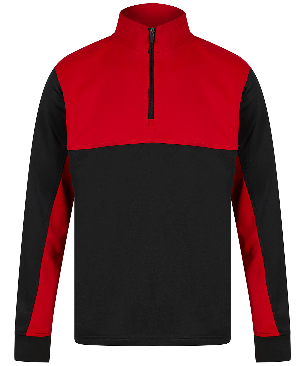 Finden Hales Mens Sports Tracksuit Top with Contrast Panels