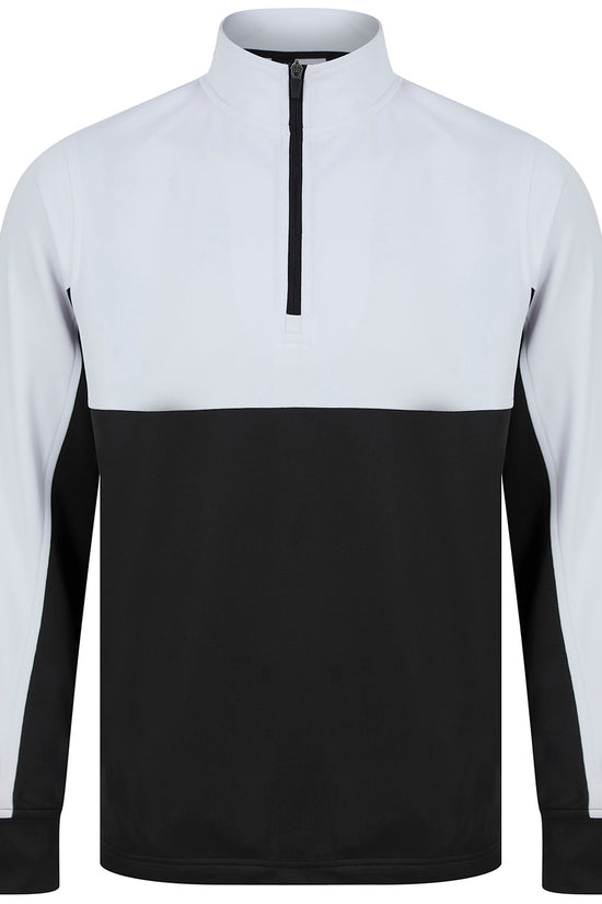 Finden Hales Mens Sports Tracksuit Top with Contrast Panels