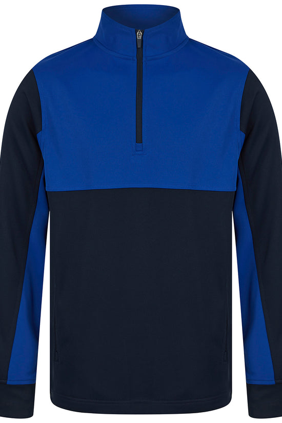 Finden Hales Mens Sports Tracksuit Top with Contrast Panels