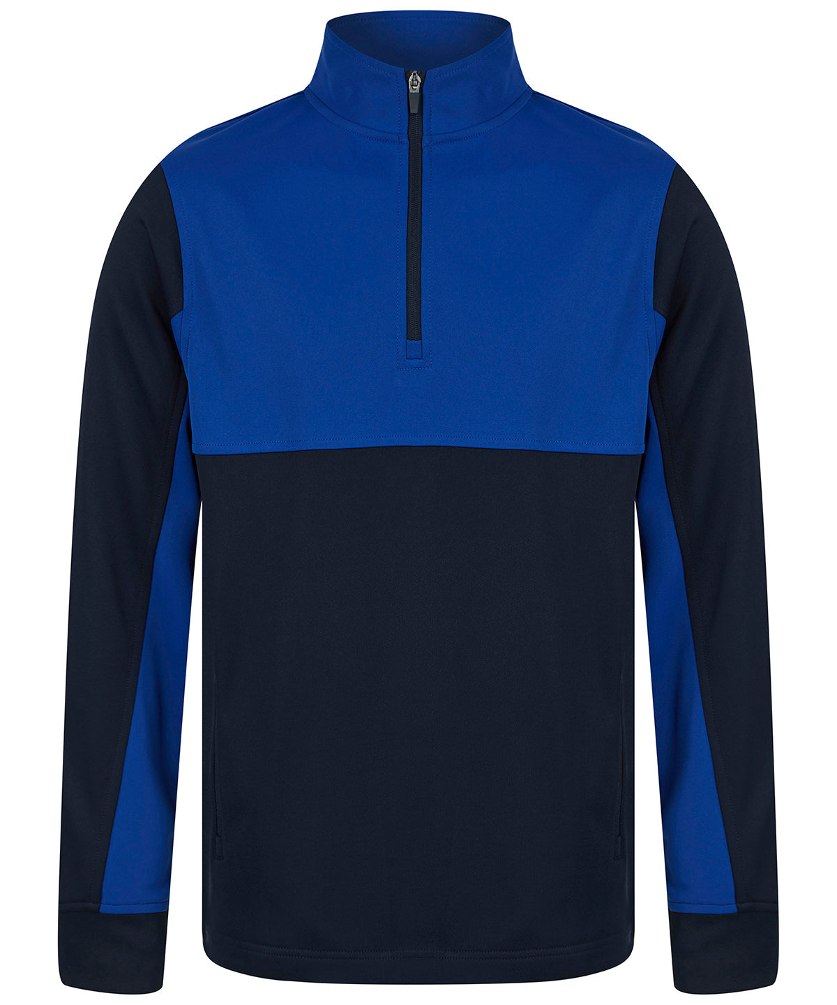 Finden Hales Mens Sports Tracksuit Top with Contrast Panels