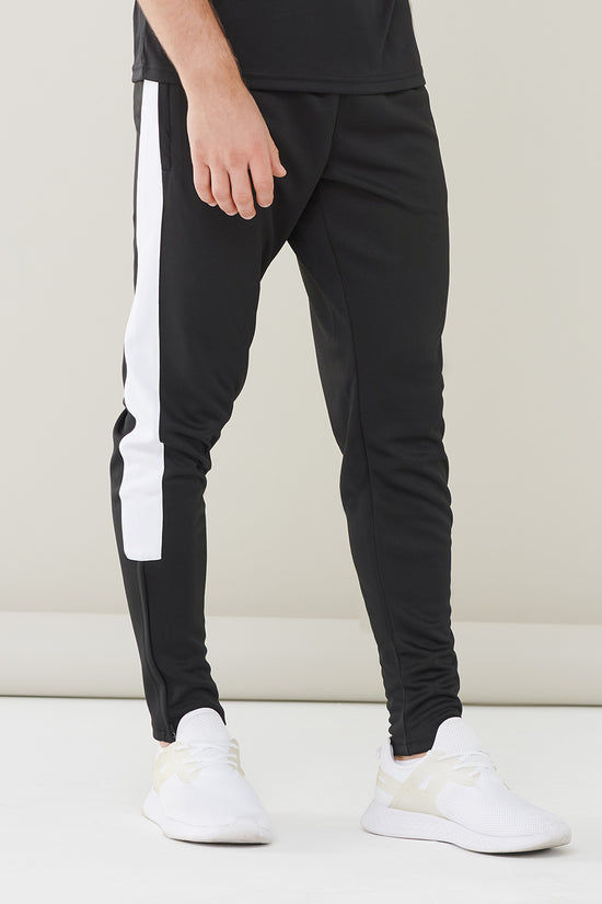 Finden Hales Mens Slim Leg Knitted Tracksuit Pants