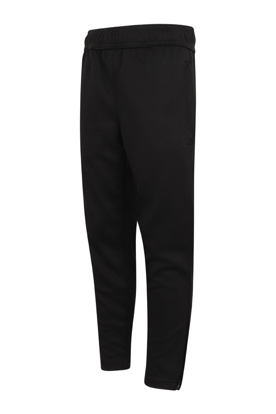 Boys Slim Fit Knitted Tracksuit Pants with Side Panels