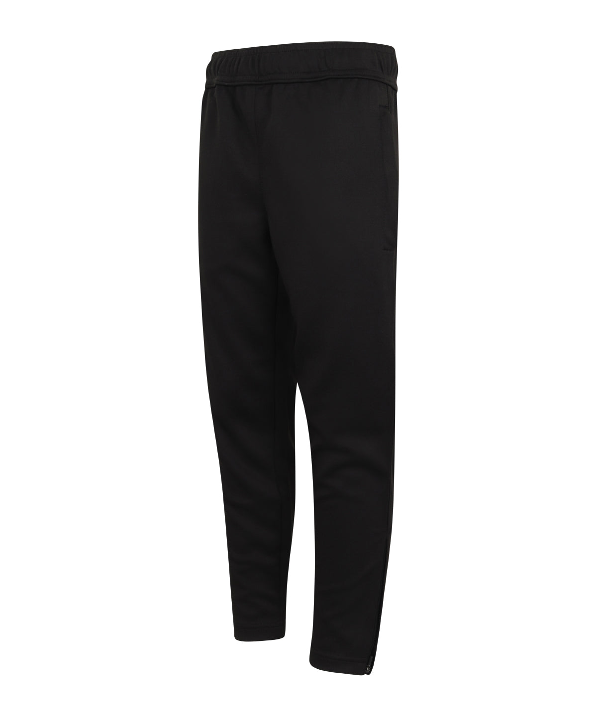 Boys Slim Fit Knitted Tracksuit Pants with Side Panels