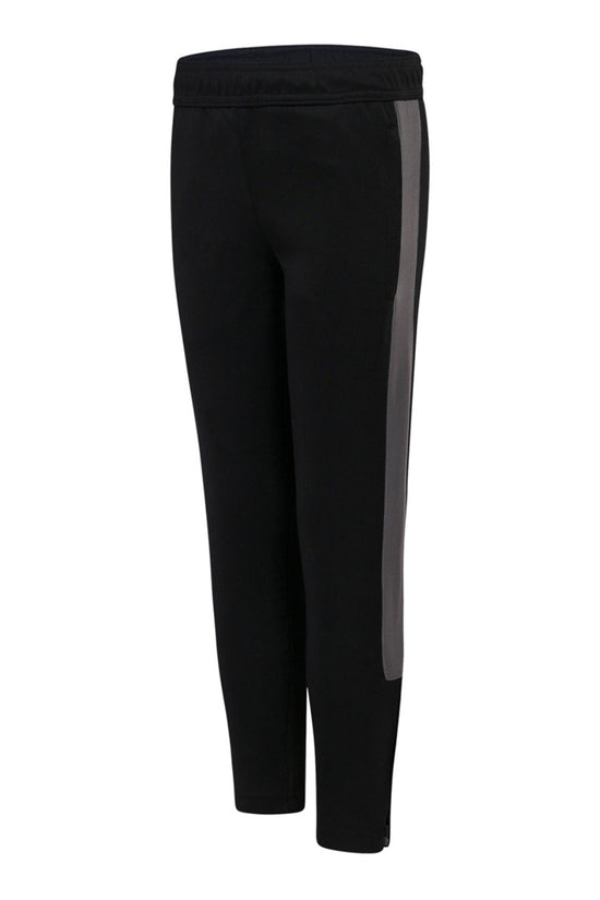 Boys Slim Fit Knitted Tracksuit Pants with Side Panels