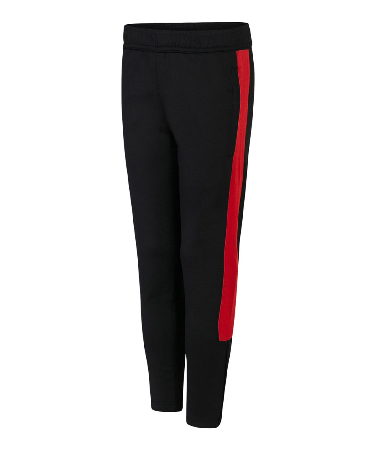 Boys Slim Fit Knitted Tracksuit Pants with Side Panels