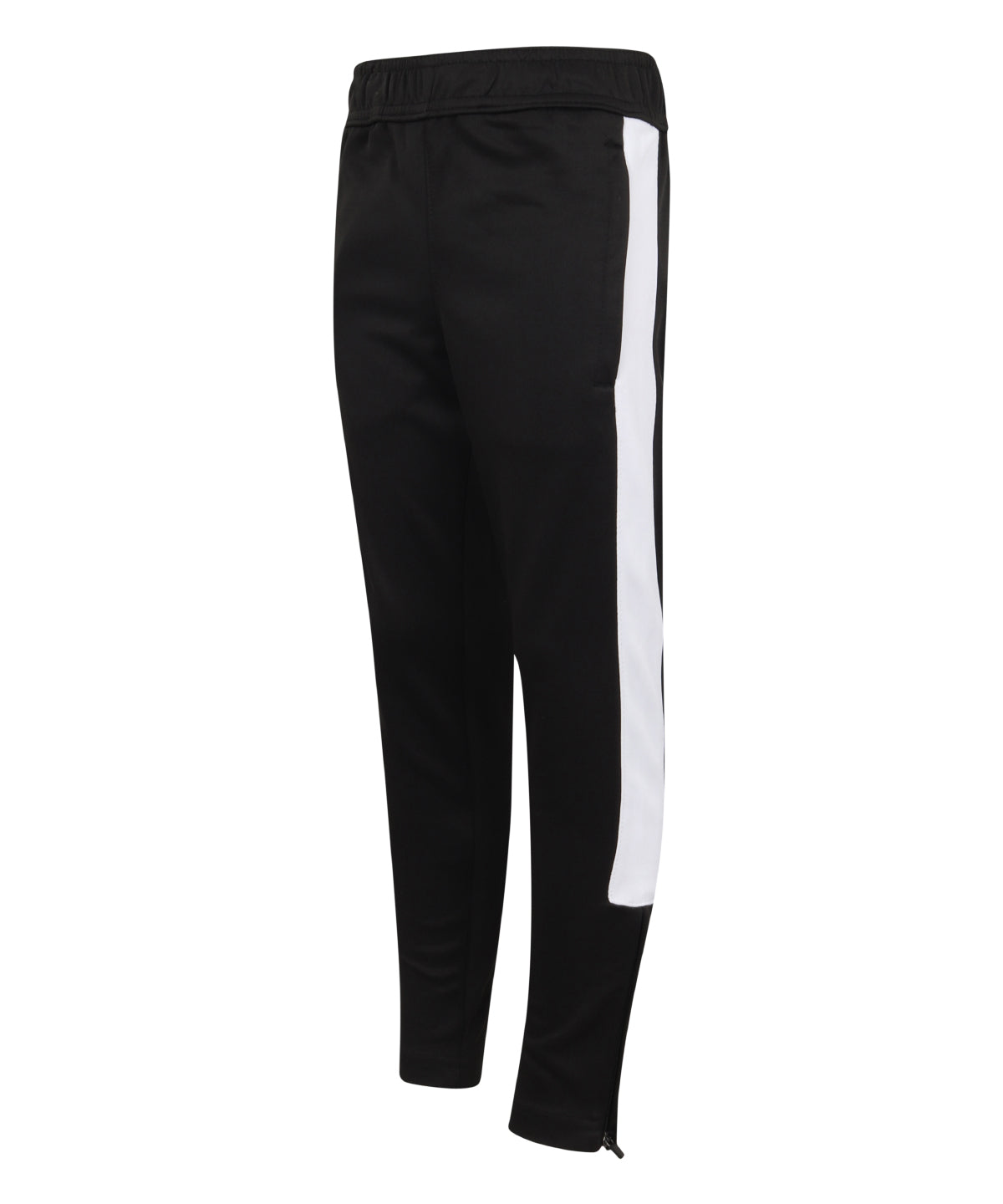 Boys Slim Fit Knitted Tracksuit Pants with Side Panels