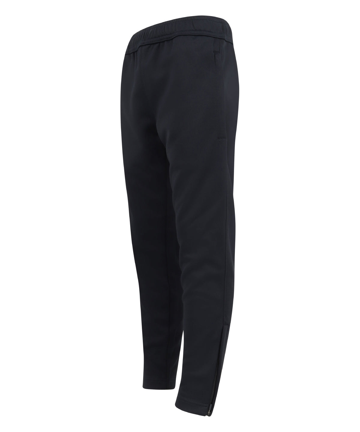 Boys Slim Fit Knitted Tracksuit Pants with Side Panels