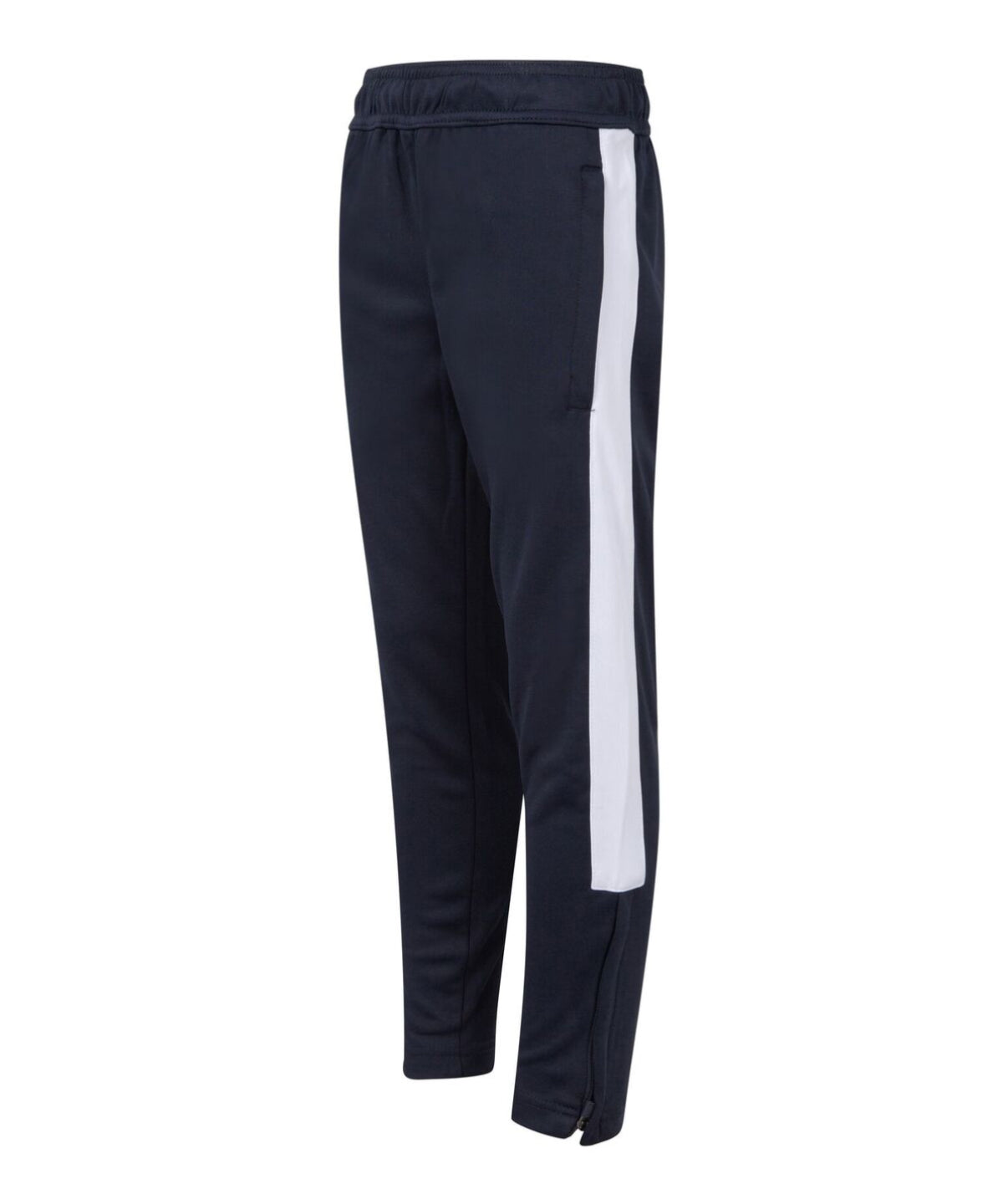 Boys Slim Fit Knitted Tracksuit Pants with Side Panels