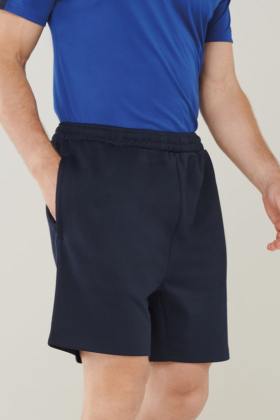 Finden Hales Mens Knitted Shorts with Zip Pockets