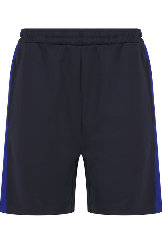 Finden Hales Mens Knitted Shorts with Zip Pockets