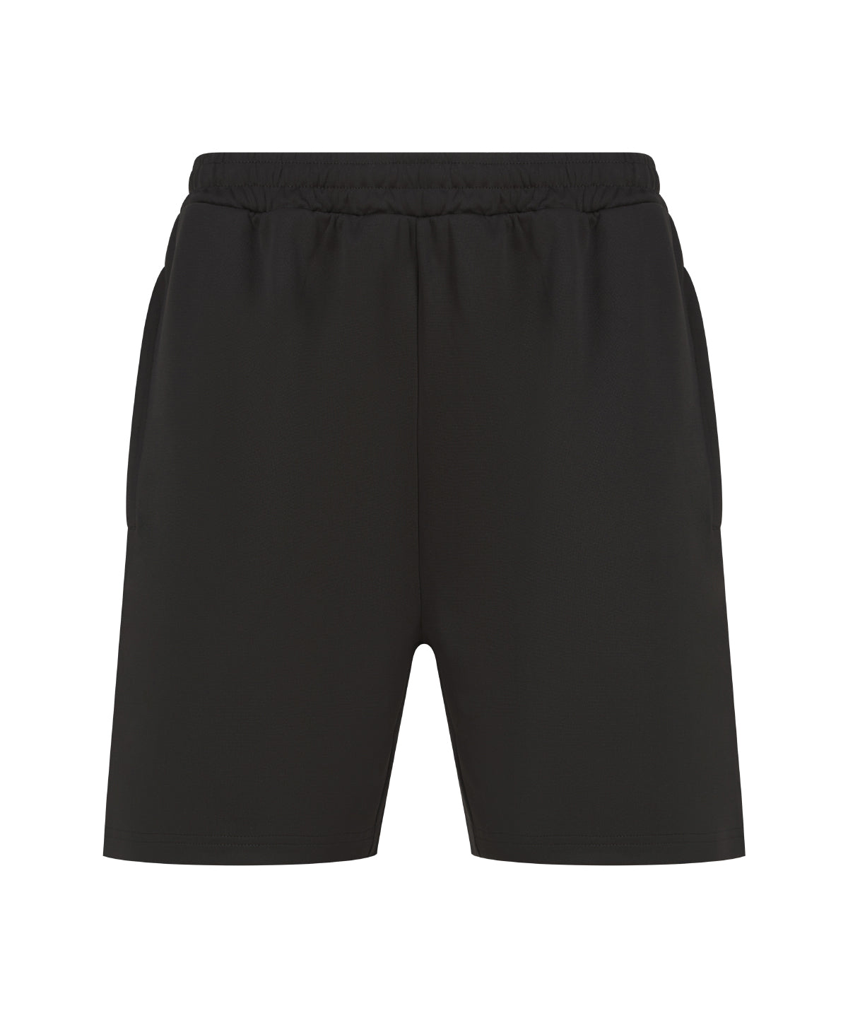 Youth Knitted Sports Shorts with Zip Pockets