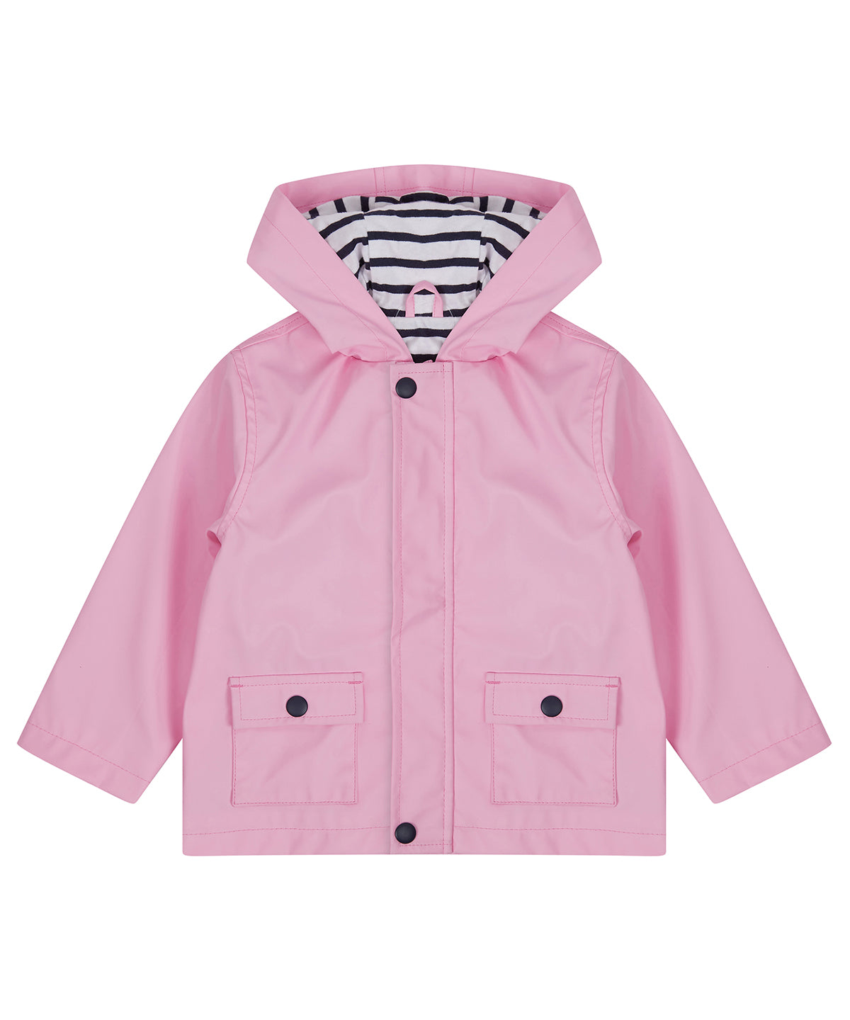 Larkwood Rain Jacket with Striped Lining for Infants and Toddlers