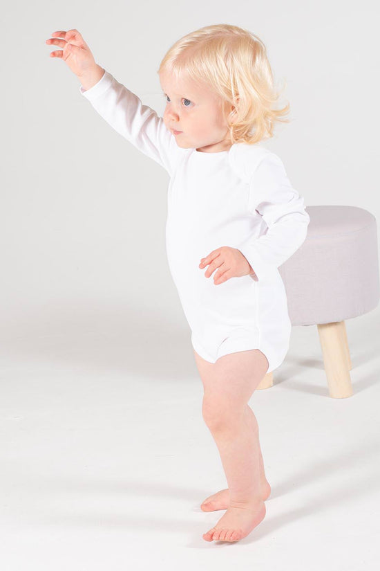Premium Larkwood Long Sleeve Baby Bodysuit for Unisex Infants