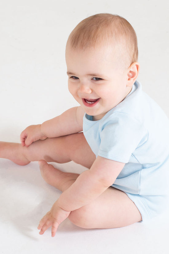 Soft Cotton ShortSleeved Bodysuit Unisex Infant Clothing