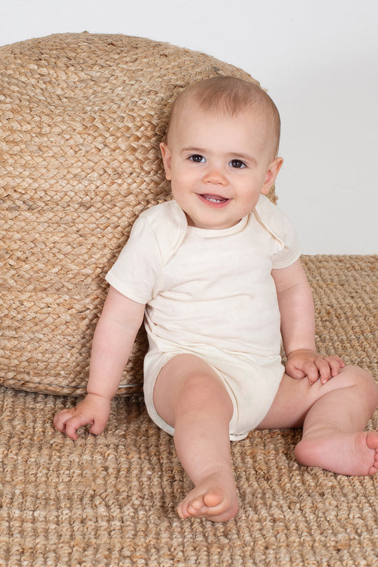 Larkwood Organic Cotton Unisex Infant Bodysuit ShortSleeved