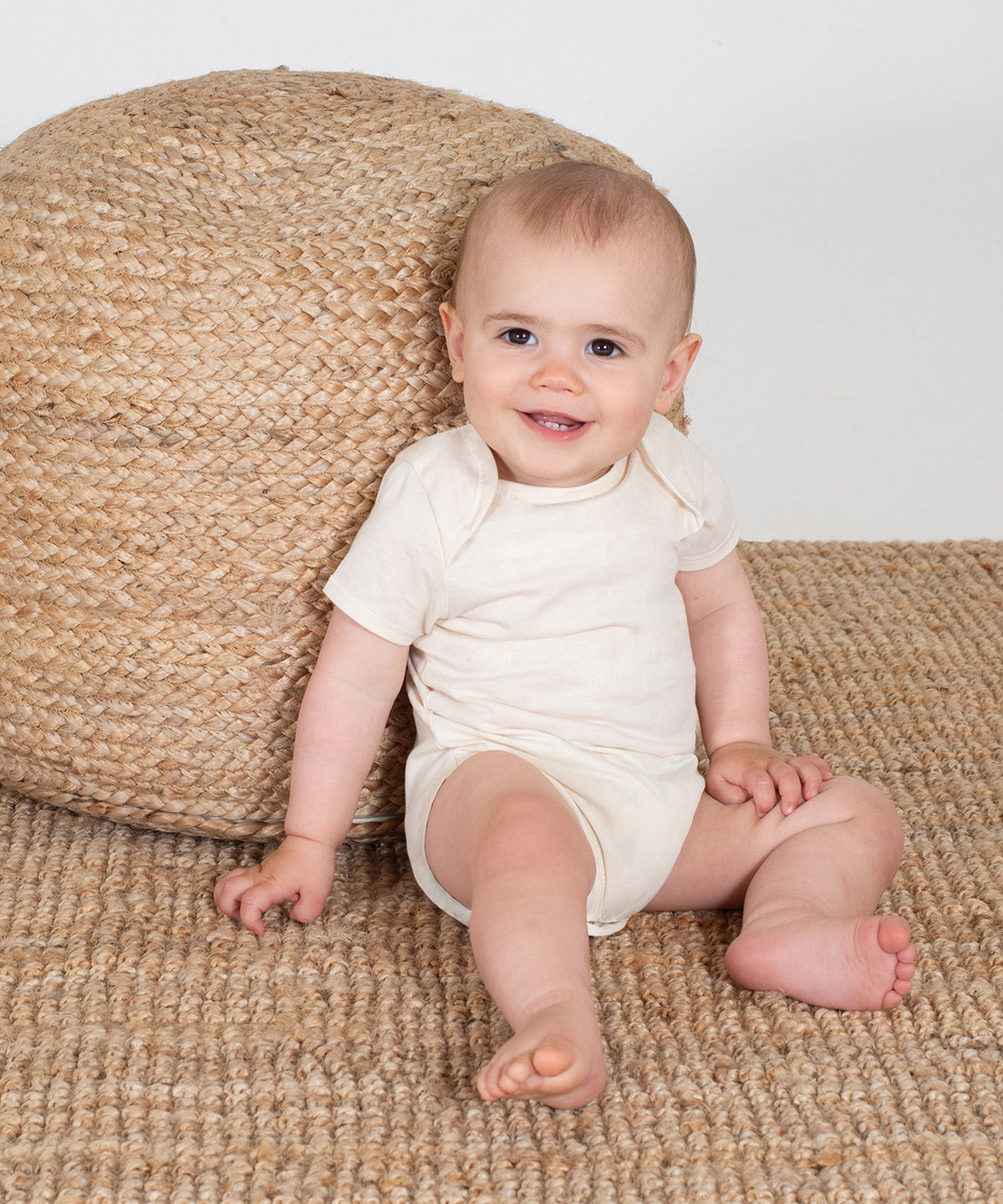 Larkwood Organic Cotton Unisex Infant Bodysuit ShortSleeved