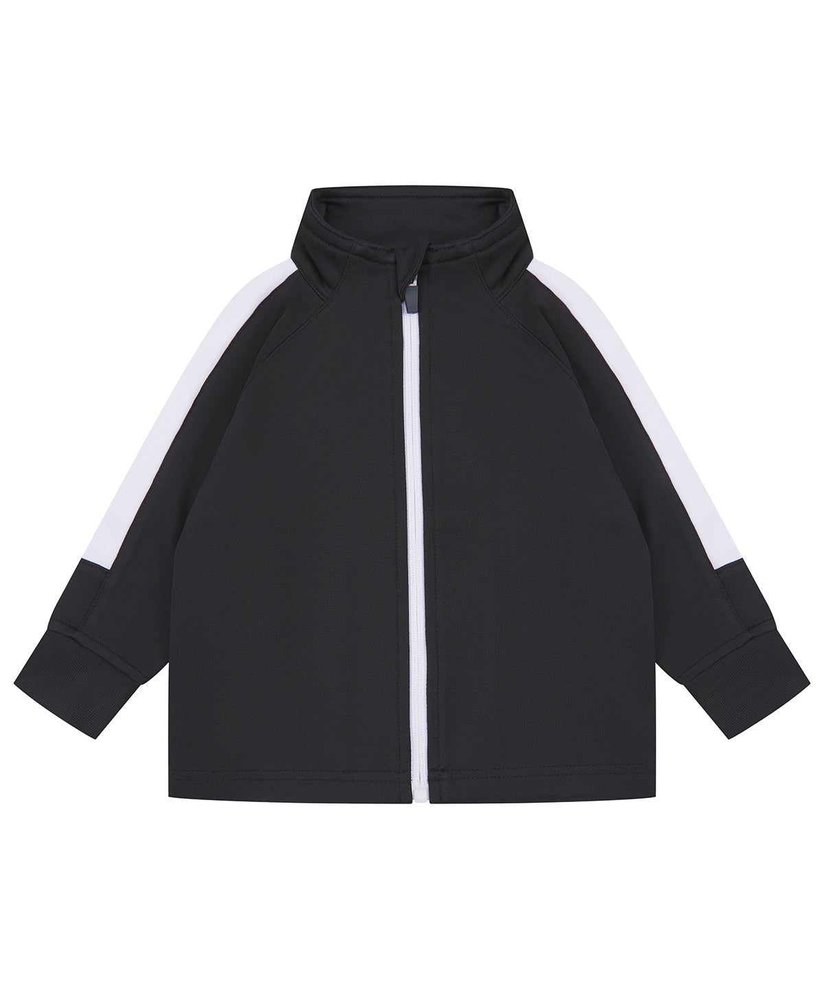 Larkwood InfantKids Track Top Tracksuit Contrast Panels Ribbed Cuffs