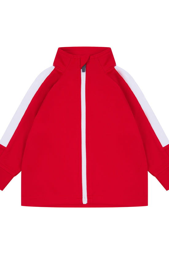Larkwood InfantKids Track Top Tracksuit Contrast Panels Ribbed Cuffs