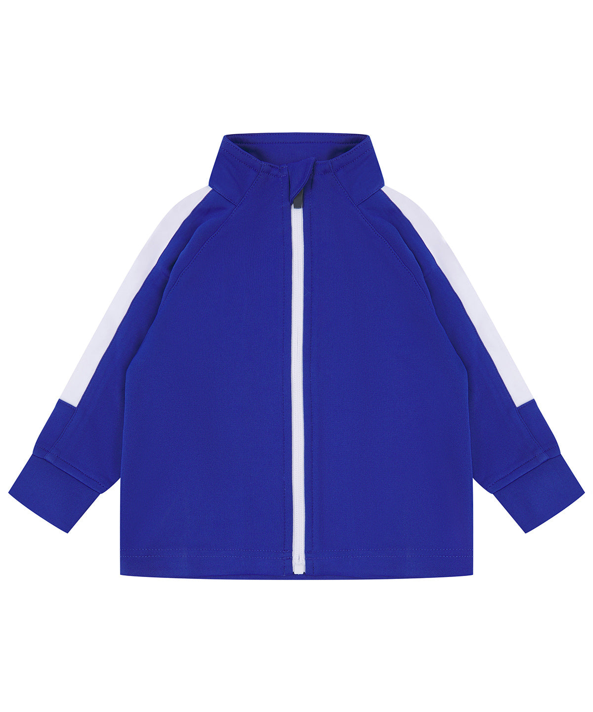 Larkwood InfantKids Track Top Tracksuit Contrast Panels Ribbed Cuffs