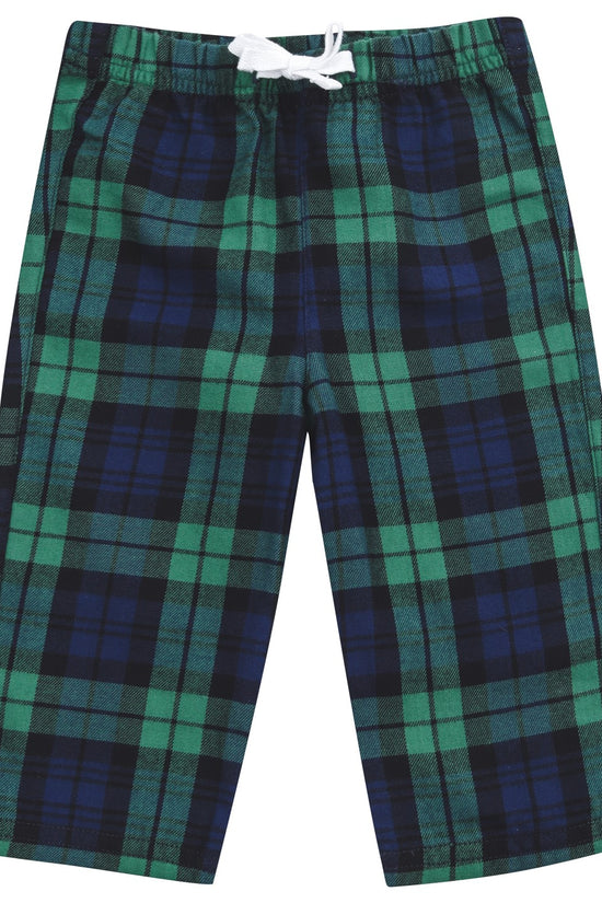 Cozy Tartan Lounge Trousers for Infants
