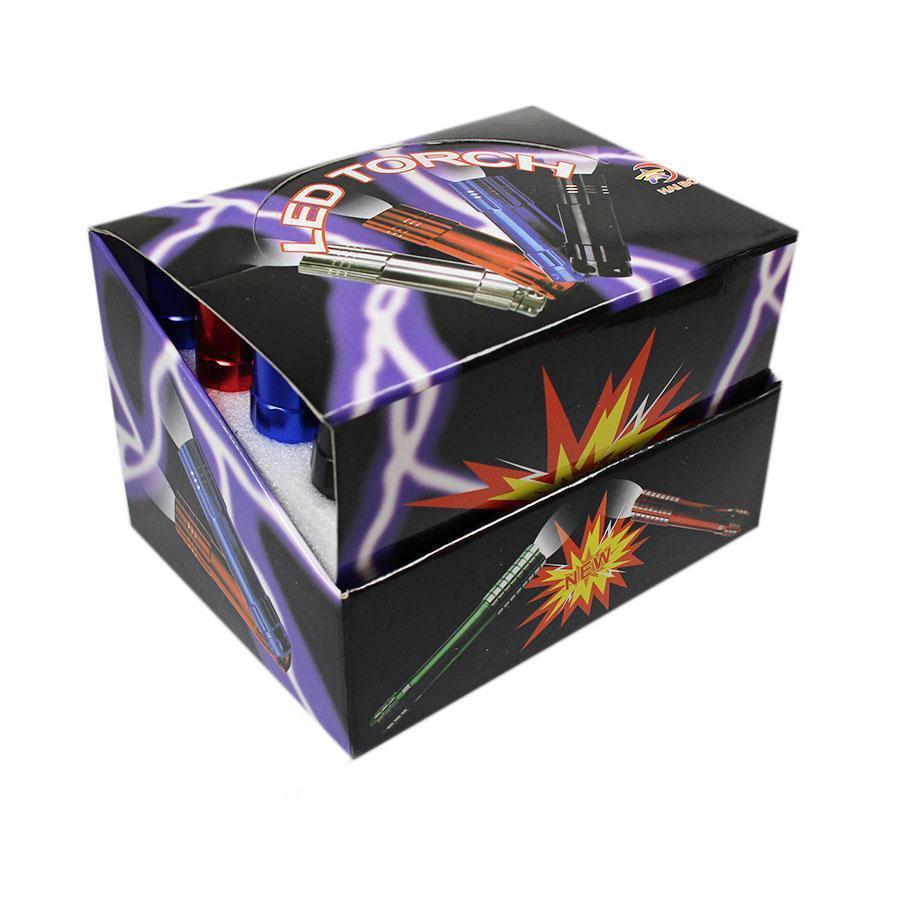 Compact Mini Aluminium LED Torch Assorted Colors