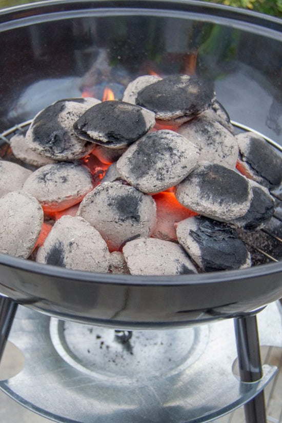 BBQ Time Charcoal Briquettes 45kg Evenly Shaped for Outdoor Grilling