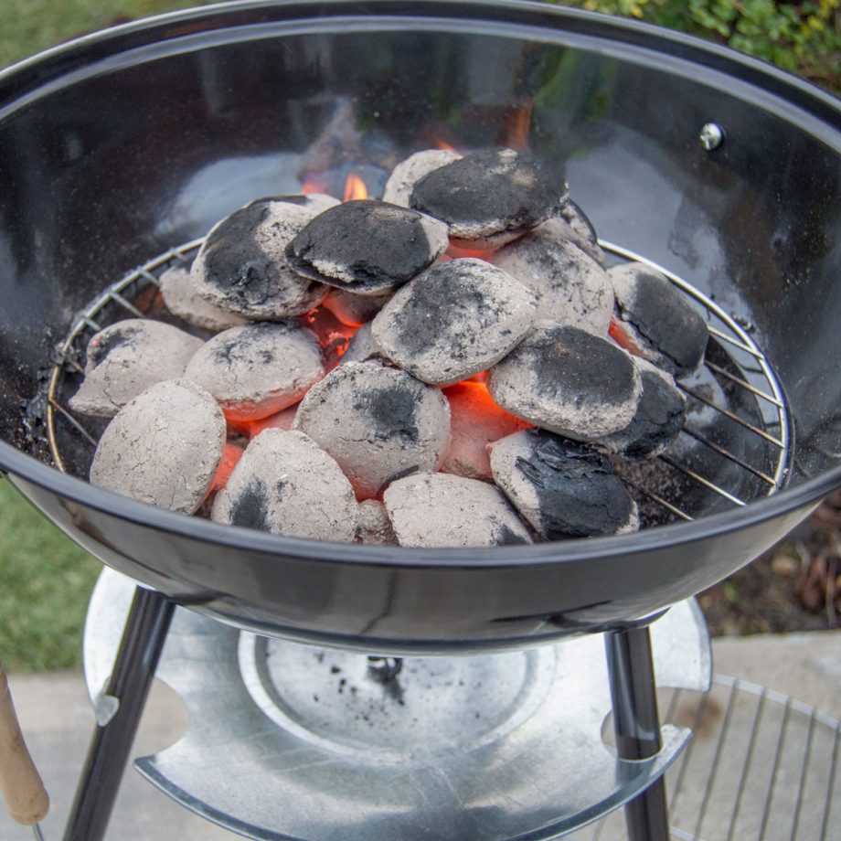 BBQ Time Charcoal Briquettes 45kg Evenly Shaped for Outdoor Grilling