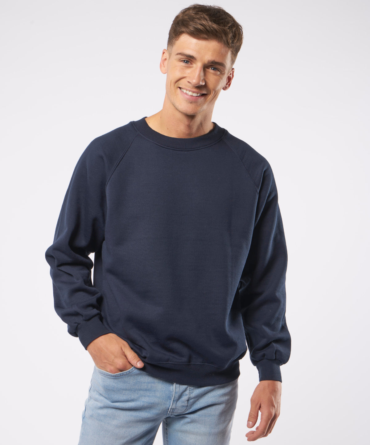 Maddins Coloursure Unisex Plus Size Sweatshirt for Adults