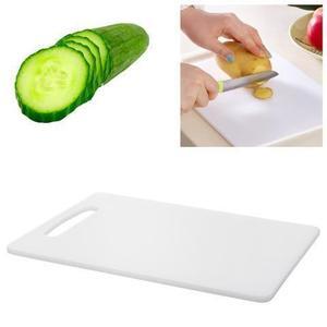 Premium White Plastic Chopping Board Large 25cm x