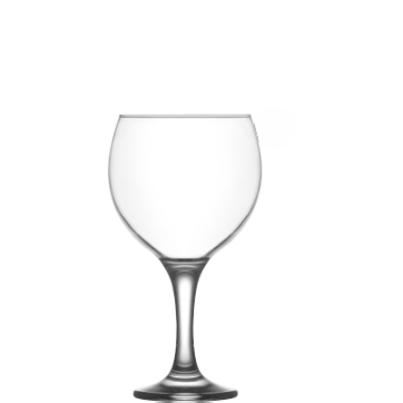 Elegant Boxed Set of 6 Misket Red Wine Glasses 645cc Capacity