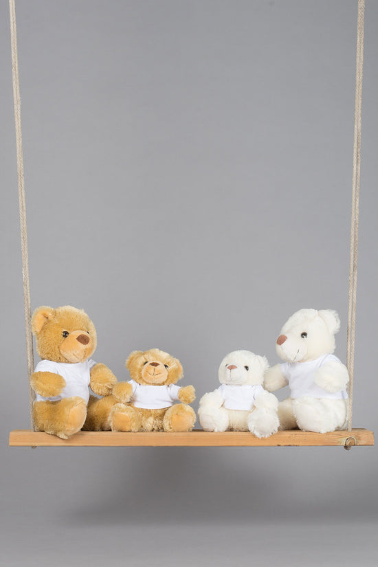 Mumbles Bear in a Tshirt Soft Toy for Infants and Kids
