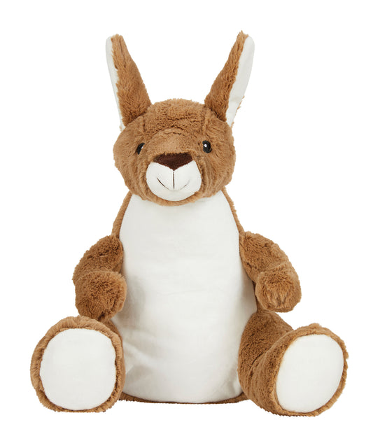 Mumbles Zippie Kangaroo Soft Toy for Unisex Gifting