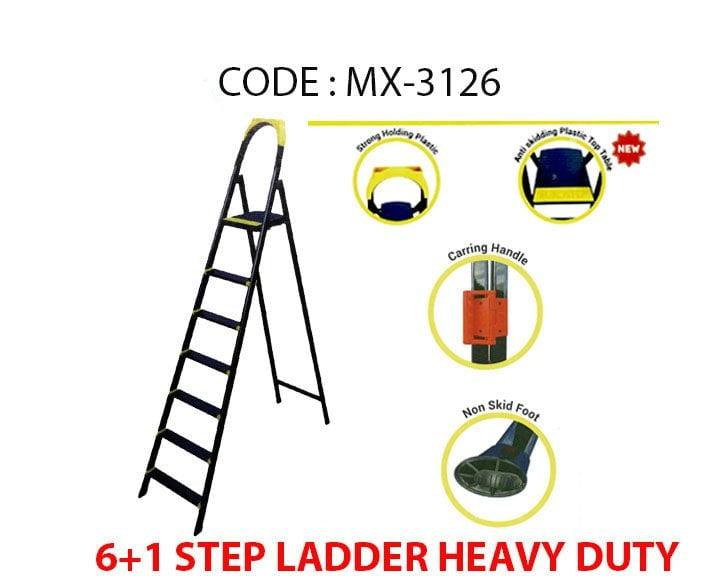 Heavy Duty 61 Step Ladder for DIY Home Projects