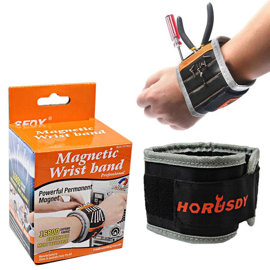Adjustable Strong Magnetic Wristband for Screws and Bolts