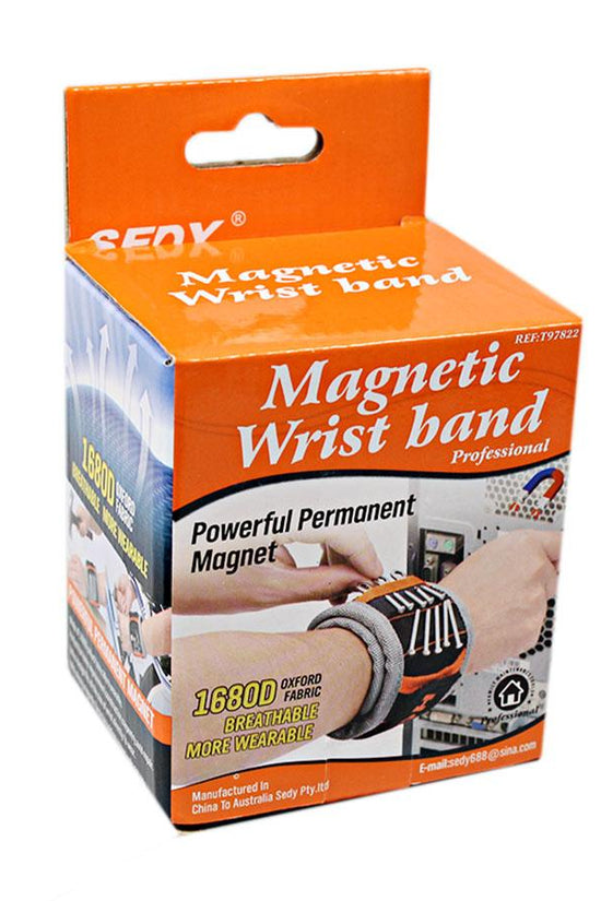 Adjustable Strong Magnetic Wristband for Screws and Bolts