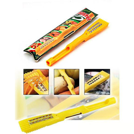 5 in 1 Master Fruit Vegetable Peeler Grater Slicer Corer Ultimate Kitchen Tool