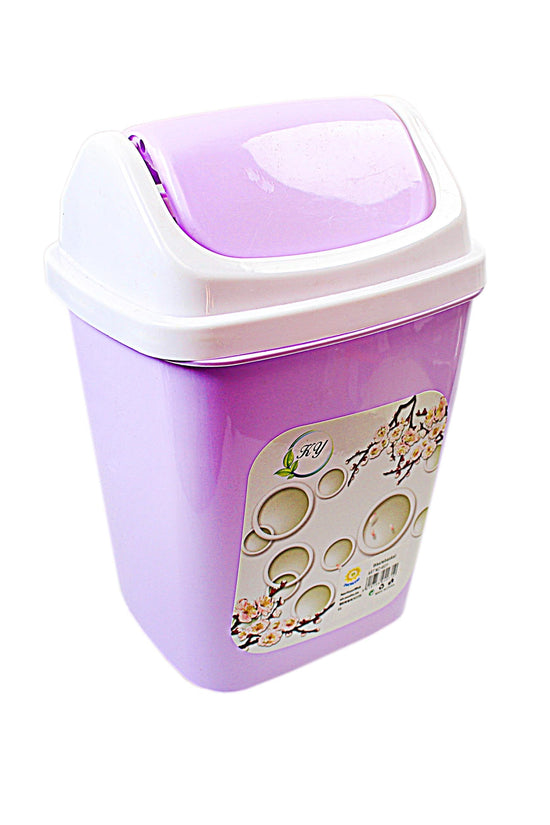 Compact 5L Mini Plastic Dustbin for Bathroom and Kitchen