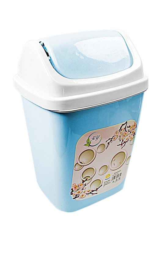 Compact 5L Mini Plastic Dustbin for Bathroom and Kitchen