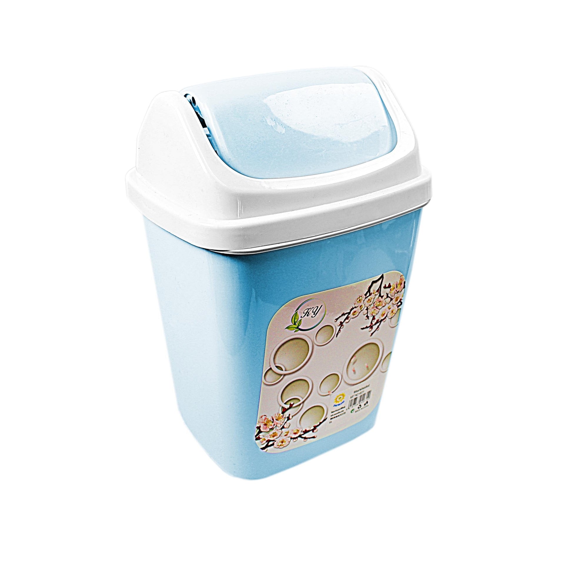 Compact 5L Mini Plastic Dustbin for Bathroom and Kitchen