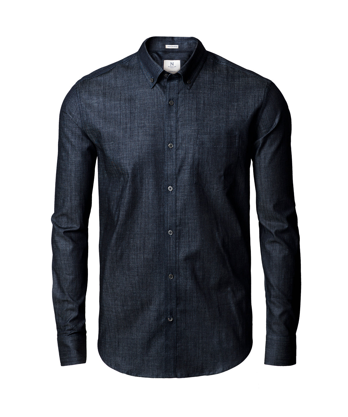 Nimbus Torrance Mens Modern Fit Denim Shirt